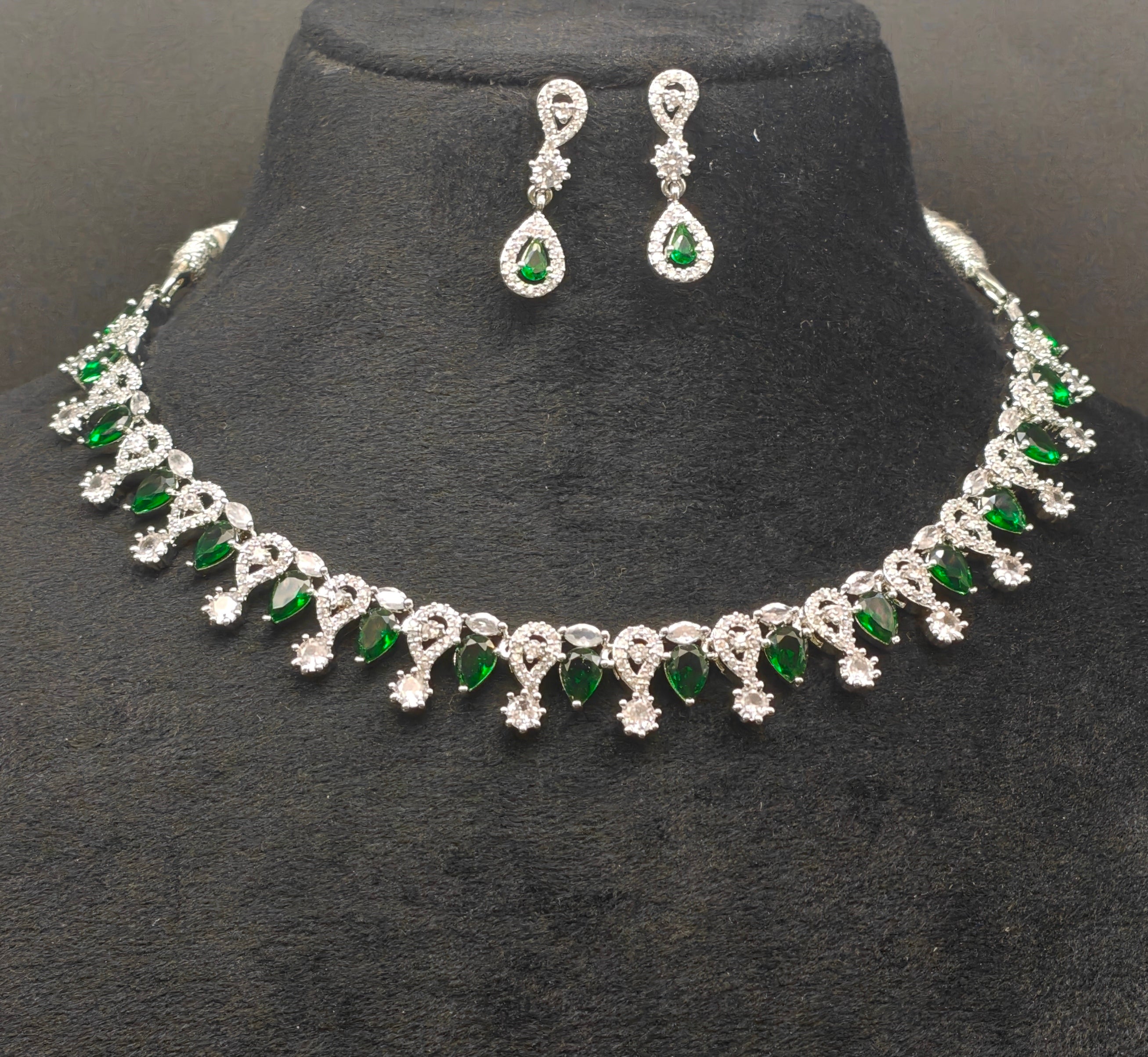 Silver necklace jewellery