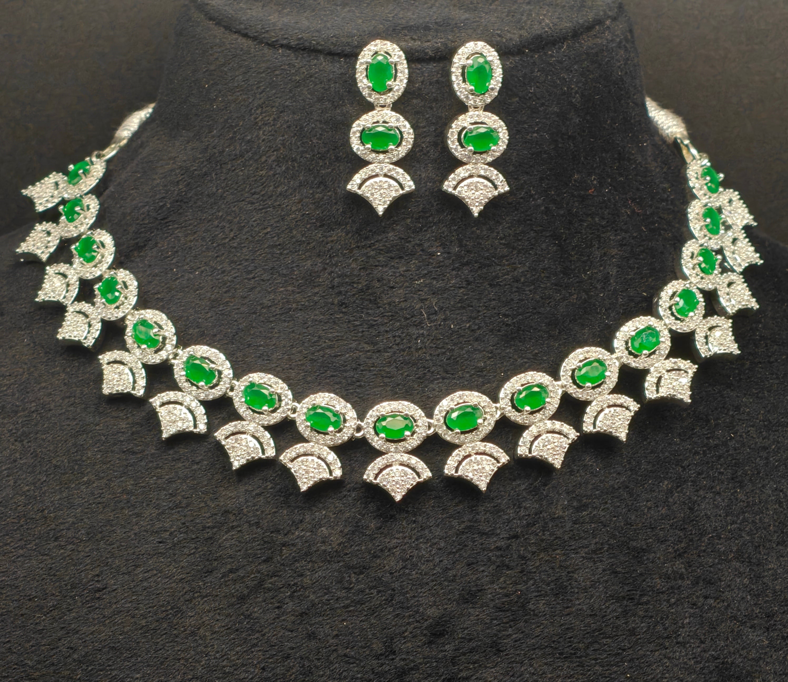 Silver necklace jewellery