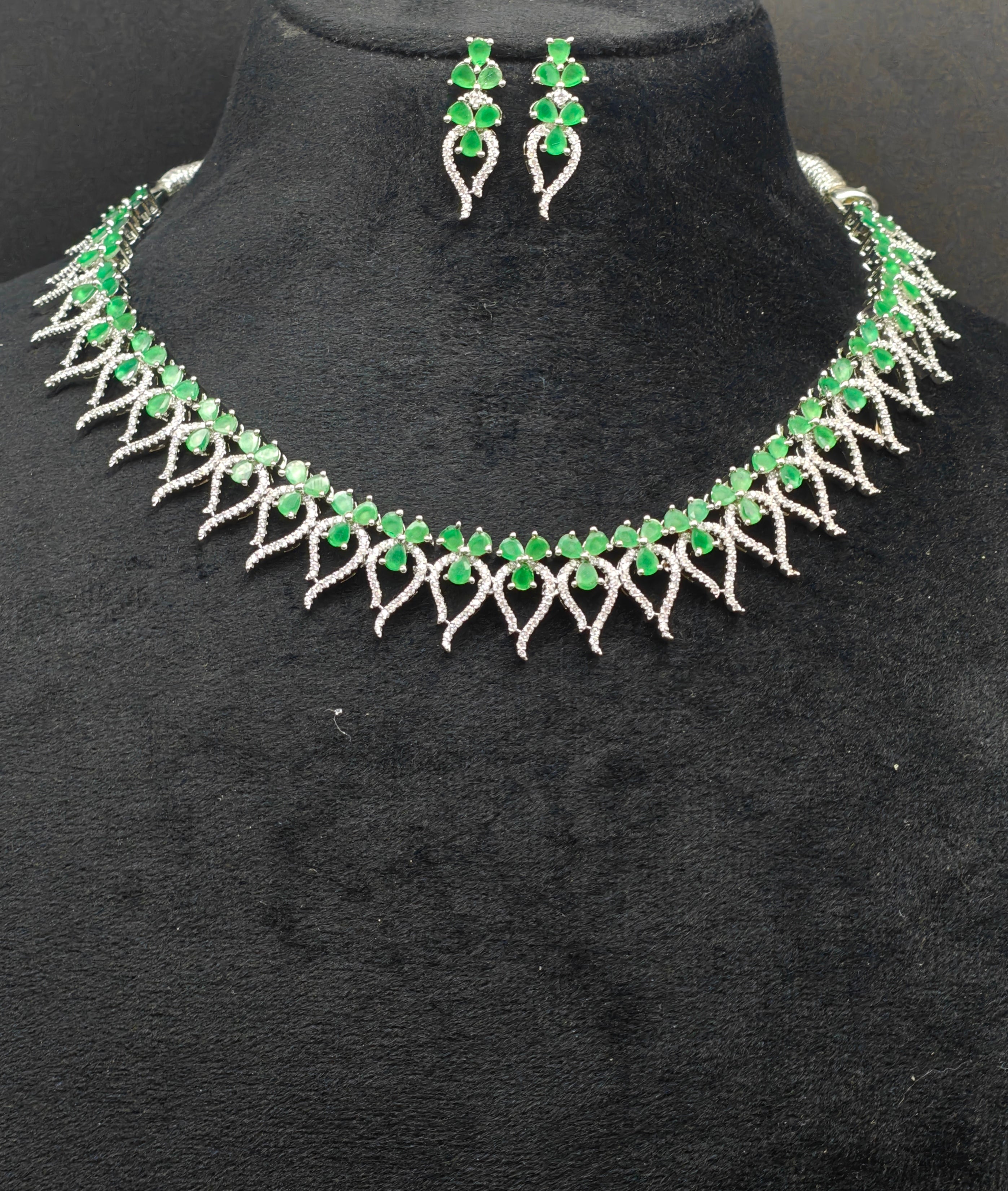Silver necklace jewellery