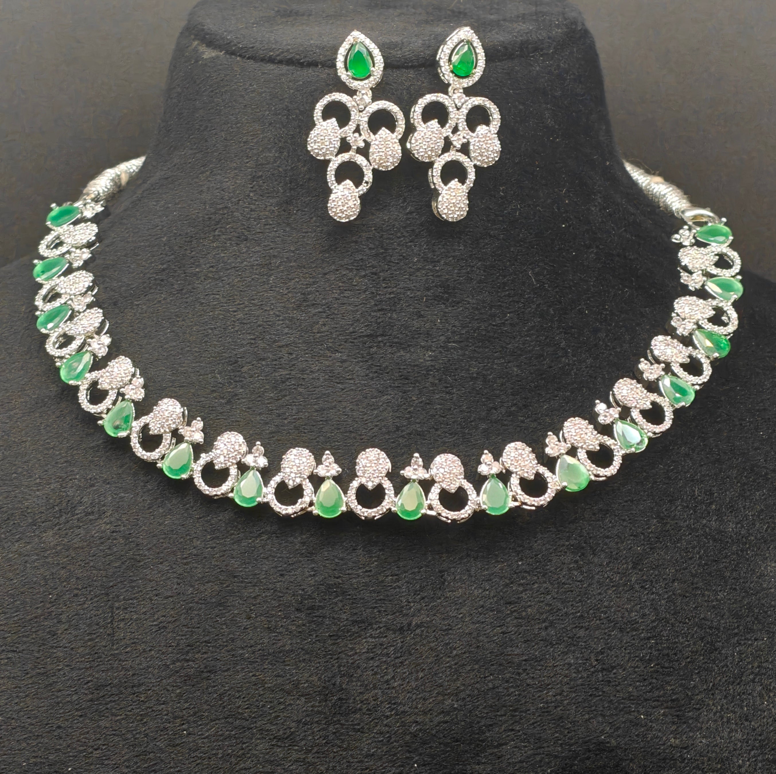 Silver necklace jewellery
