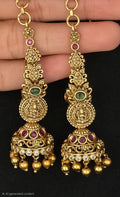 Jhumka with  Matti