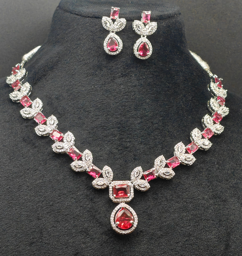 Silver necklace jewellery