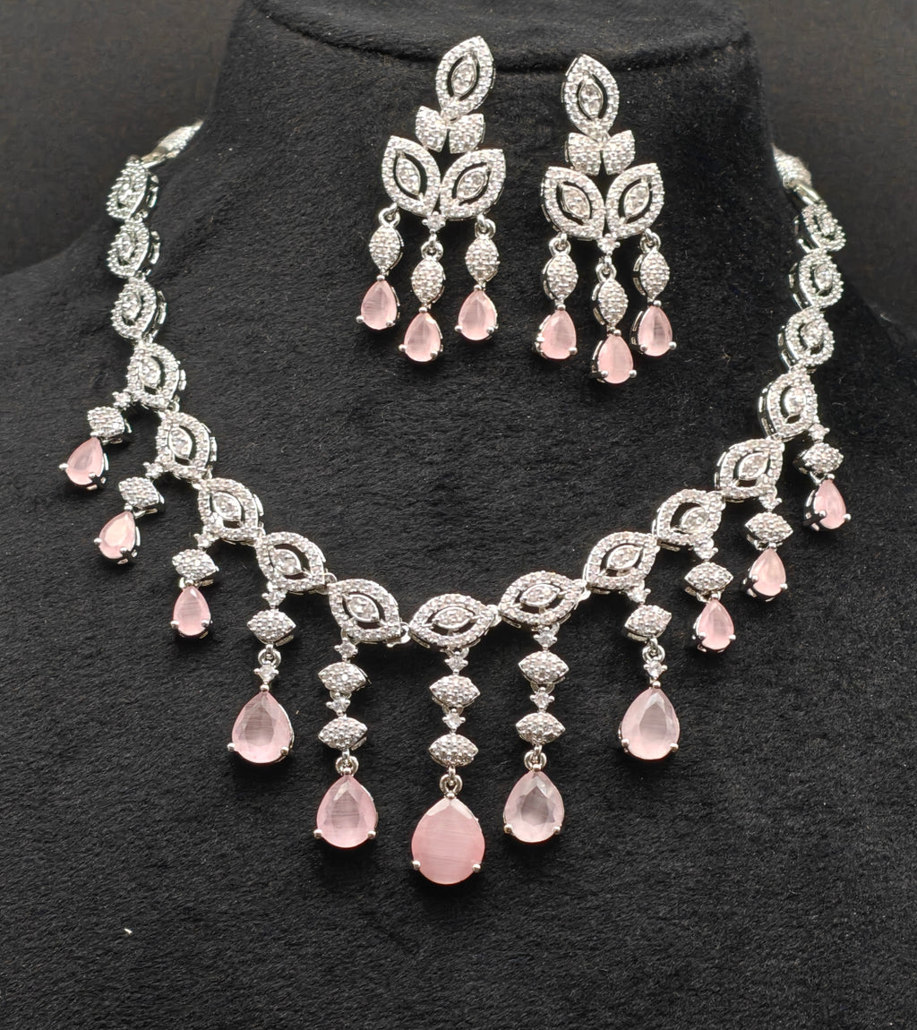 Silver necklace jewellery