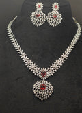 Silver necklace jewellery