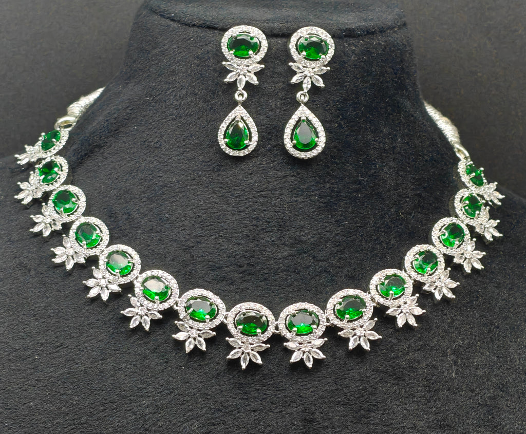 Silver necklace jewellery