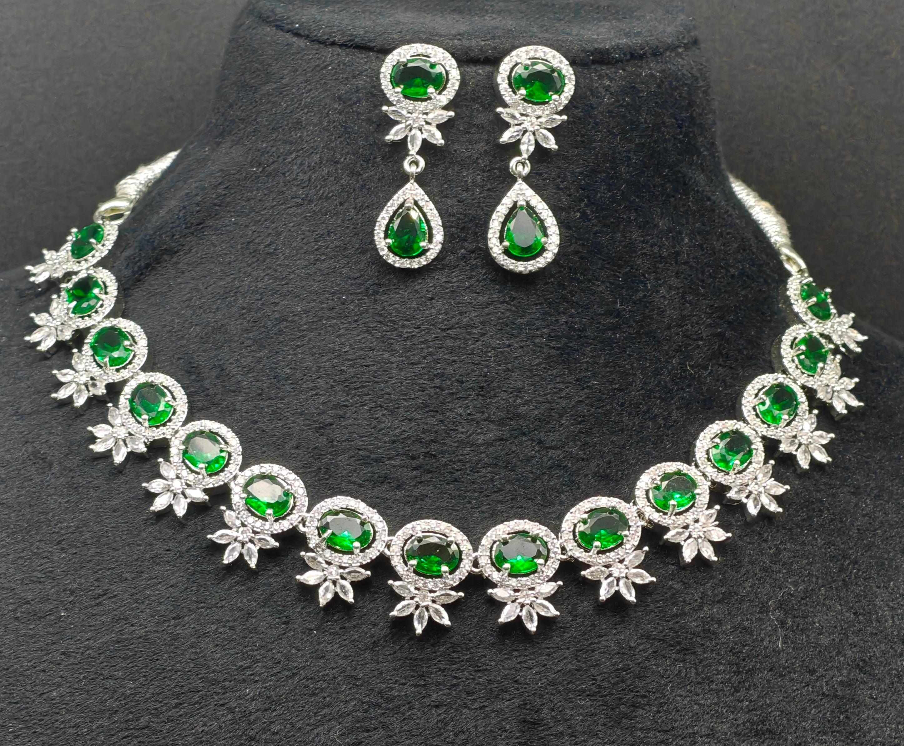 Silver necklace jewellery