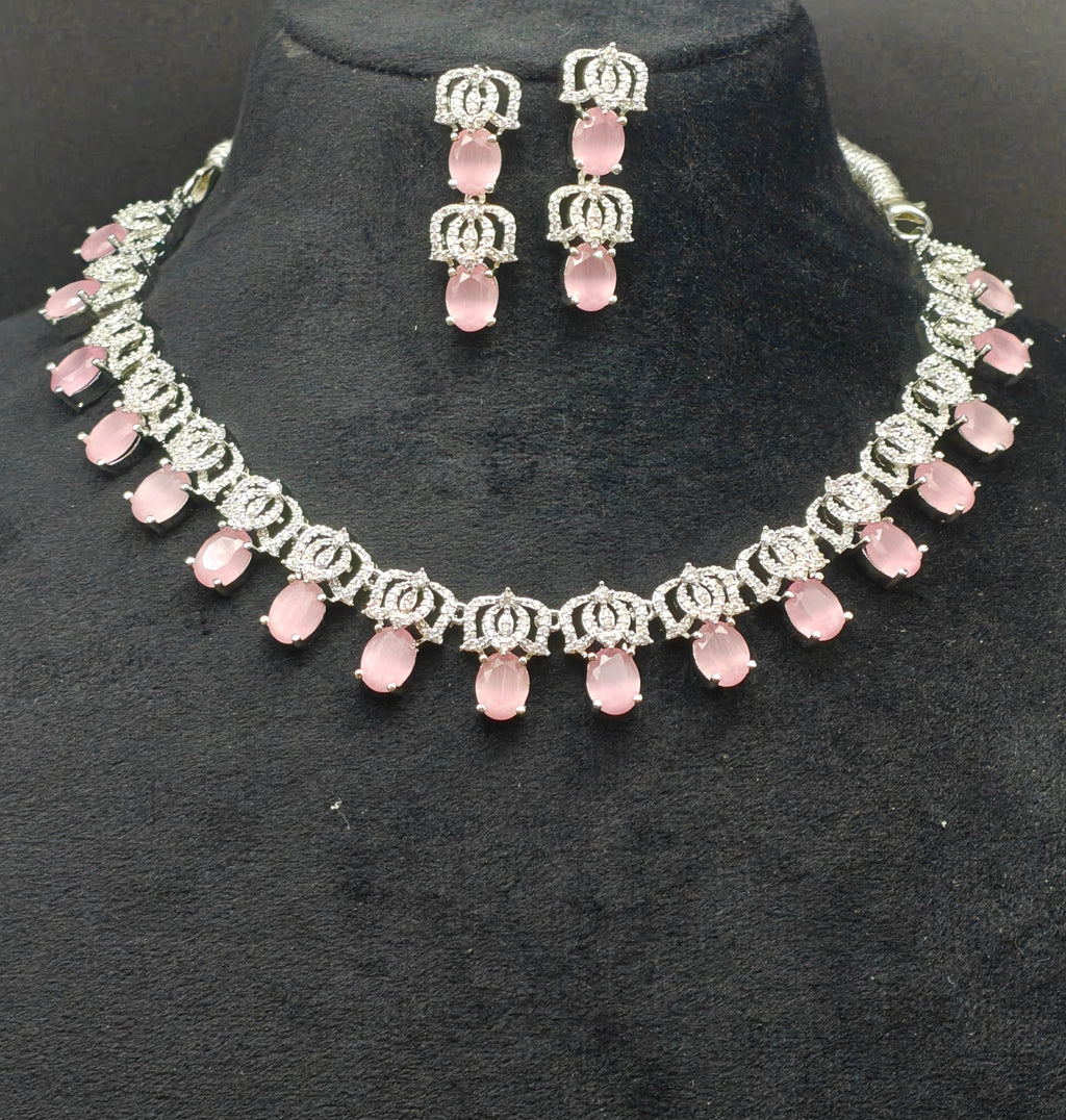 Silver necklace jewellery