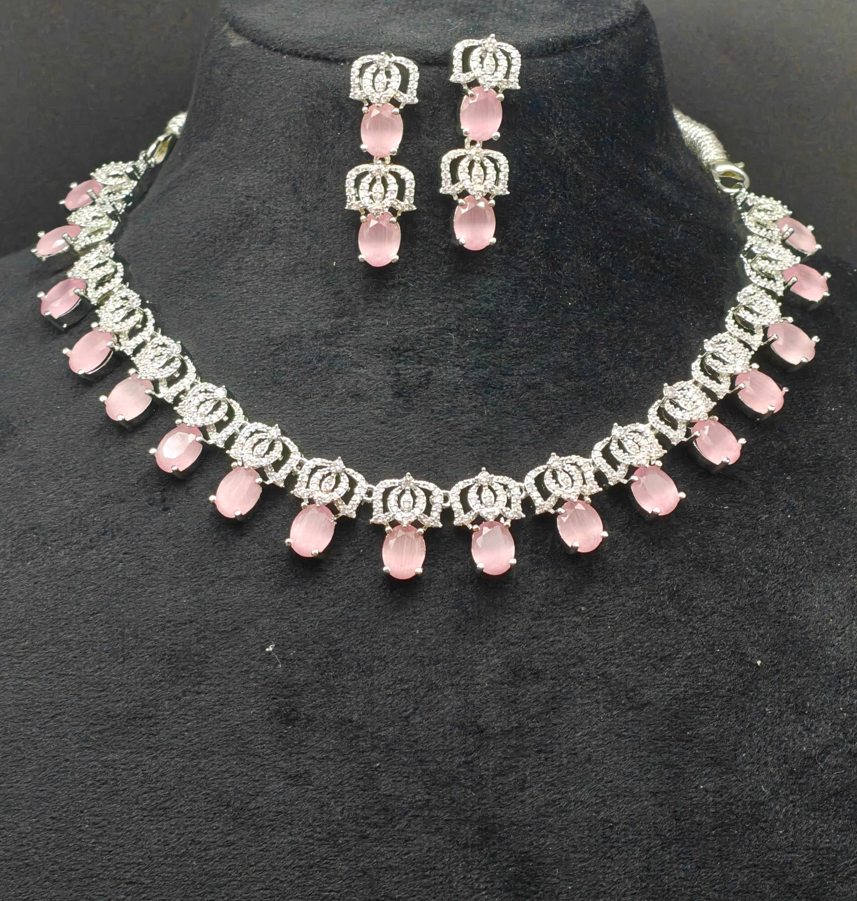 Silver necklace jewellery