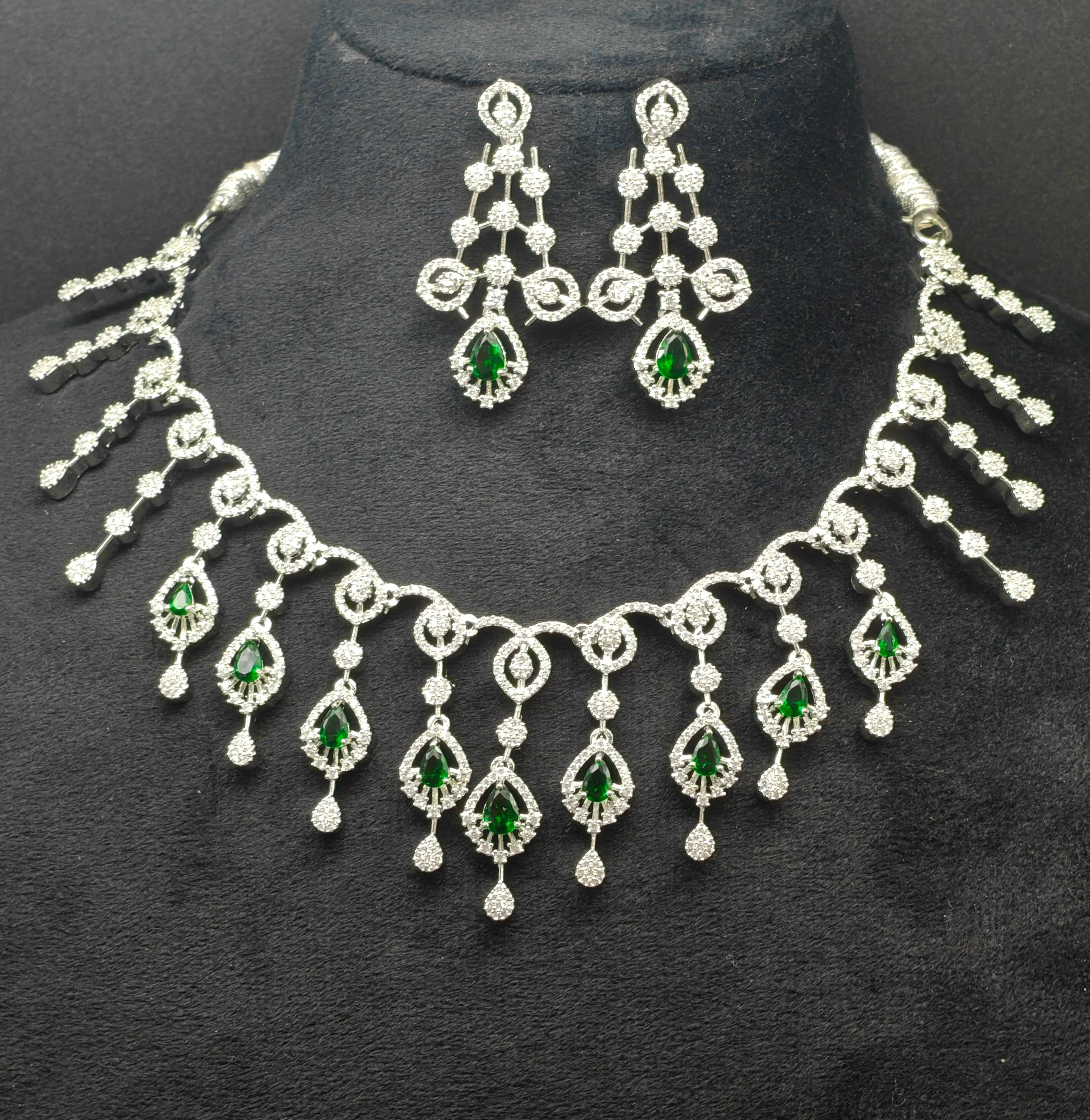 Silver necklace jewellery