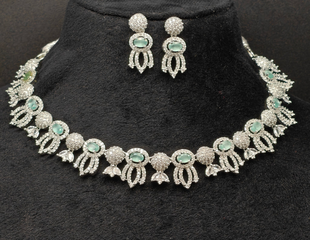 Silver necklace jewellery