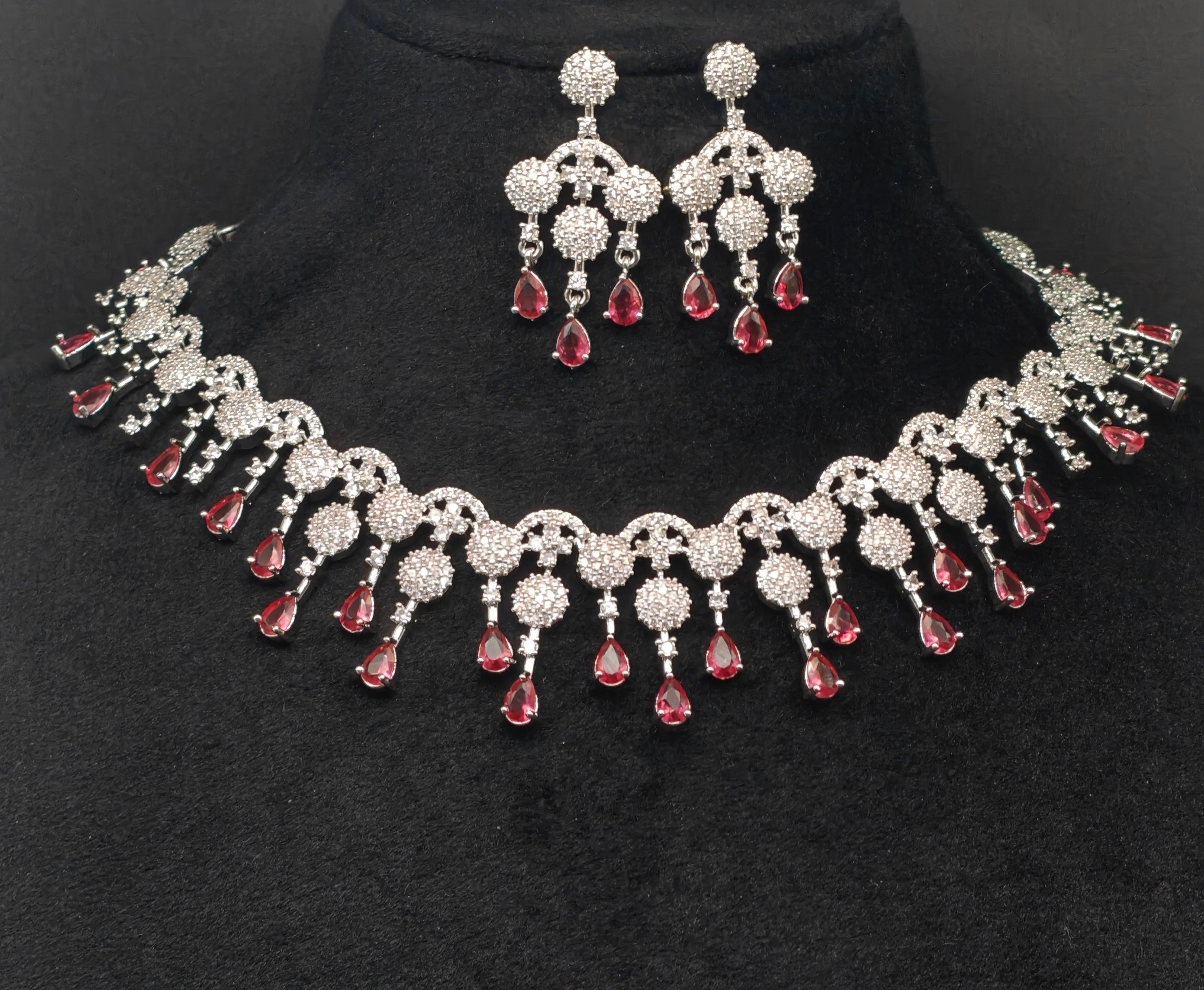 Silver necklace jewellery
