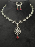 Silver necklace jewellery