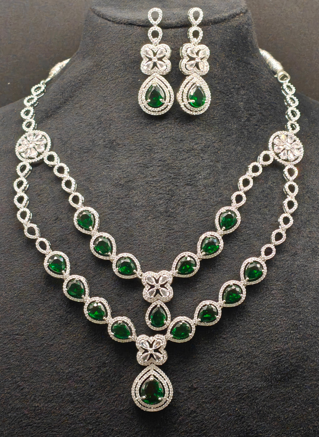 Silver necklace jewellery