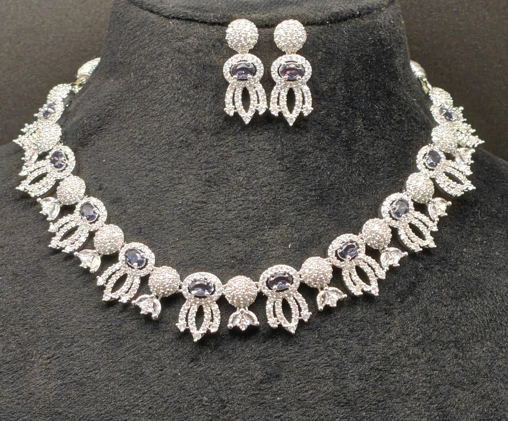Silver necklace jewellery