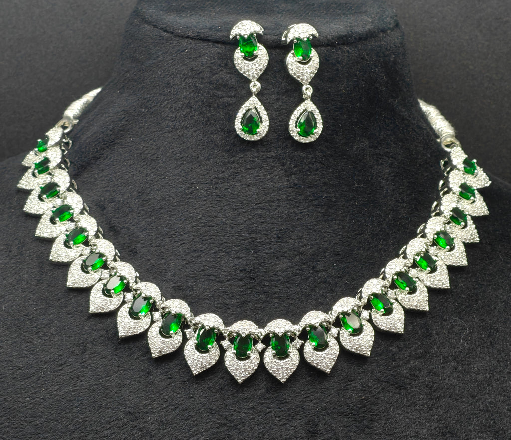 Silver necklace jewellery