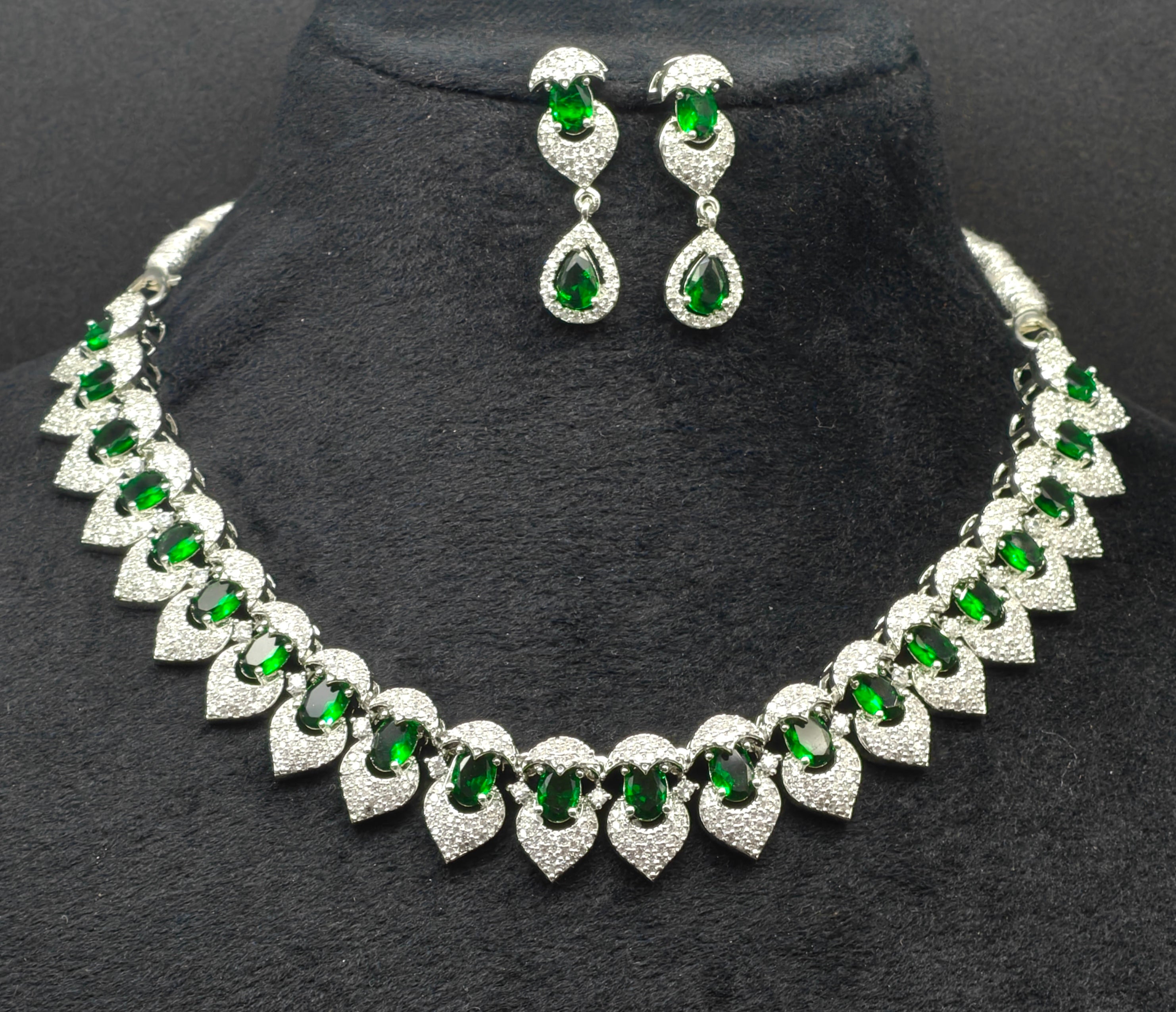 Silver necklace jewellery