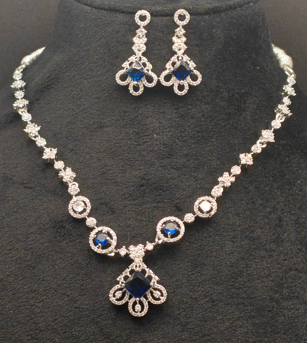 Silver necklace jewellery
