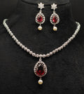 Silver necklace jewellery