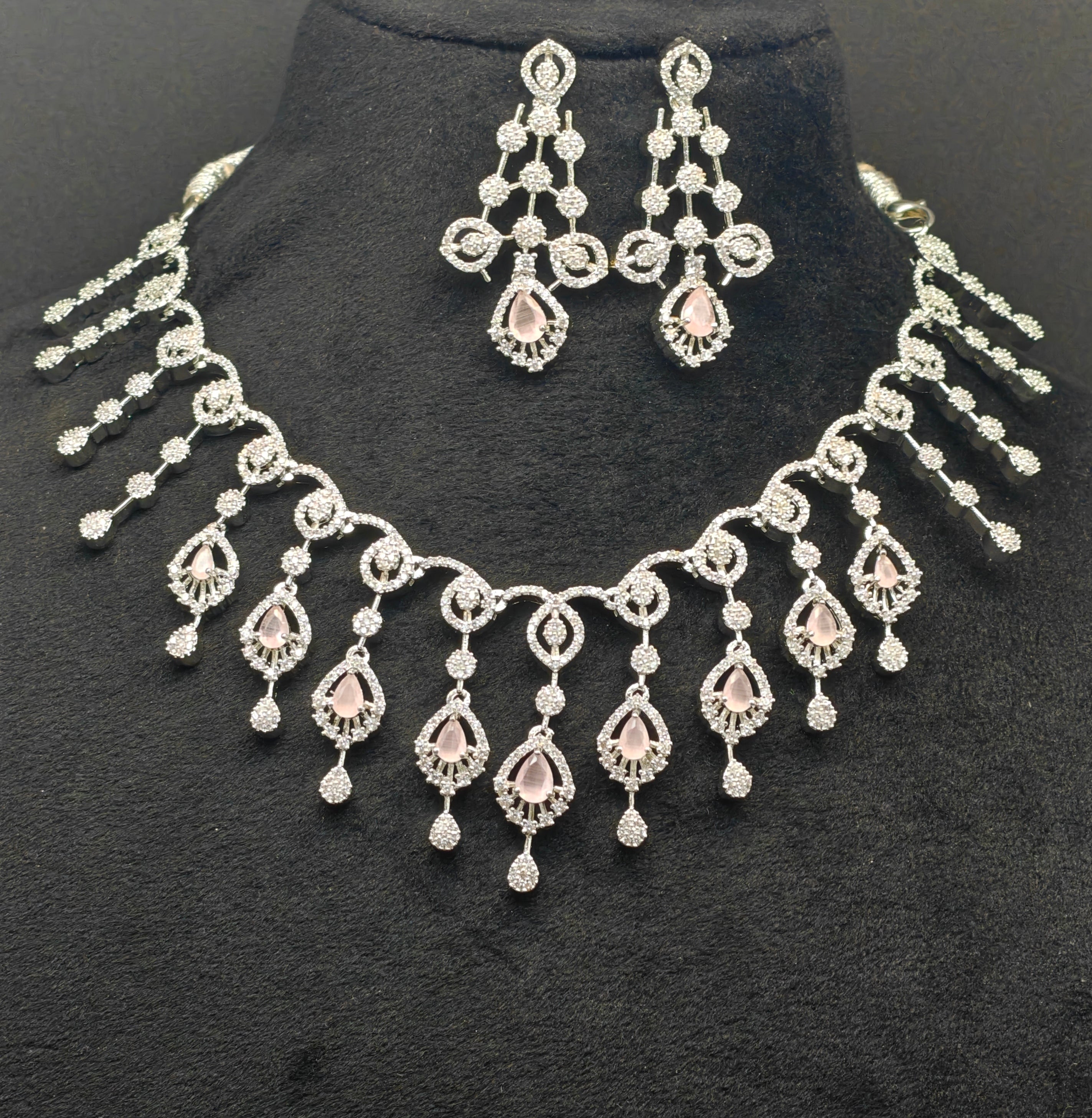 Silver necklace jewellery