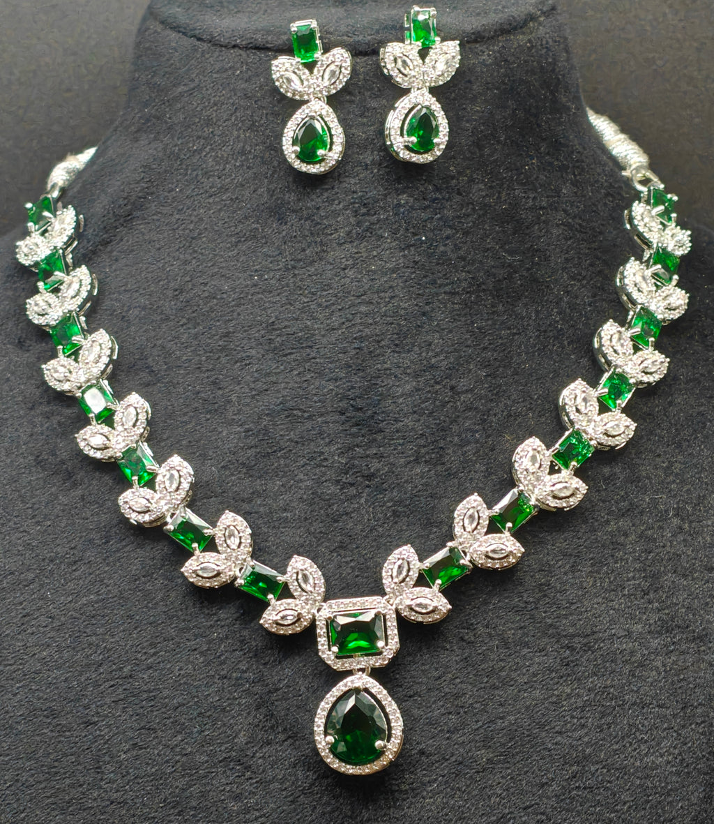 Silver necklace jewellery