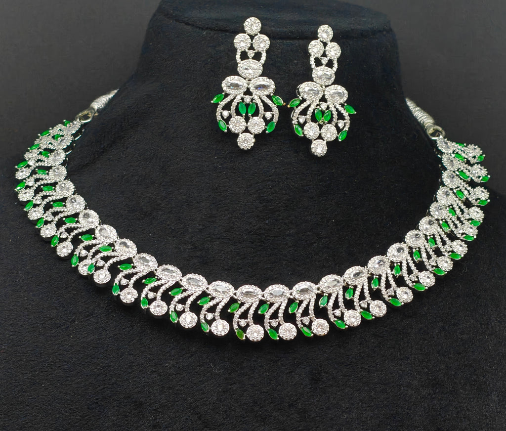 Silver necklace jewellery