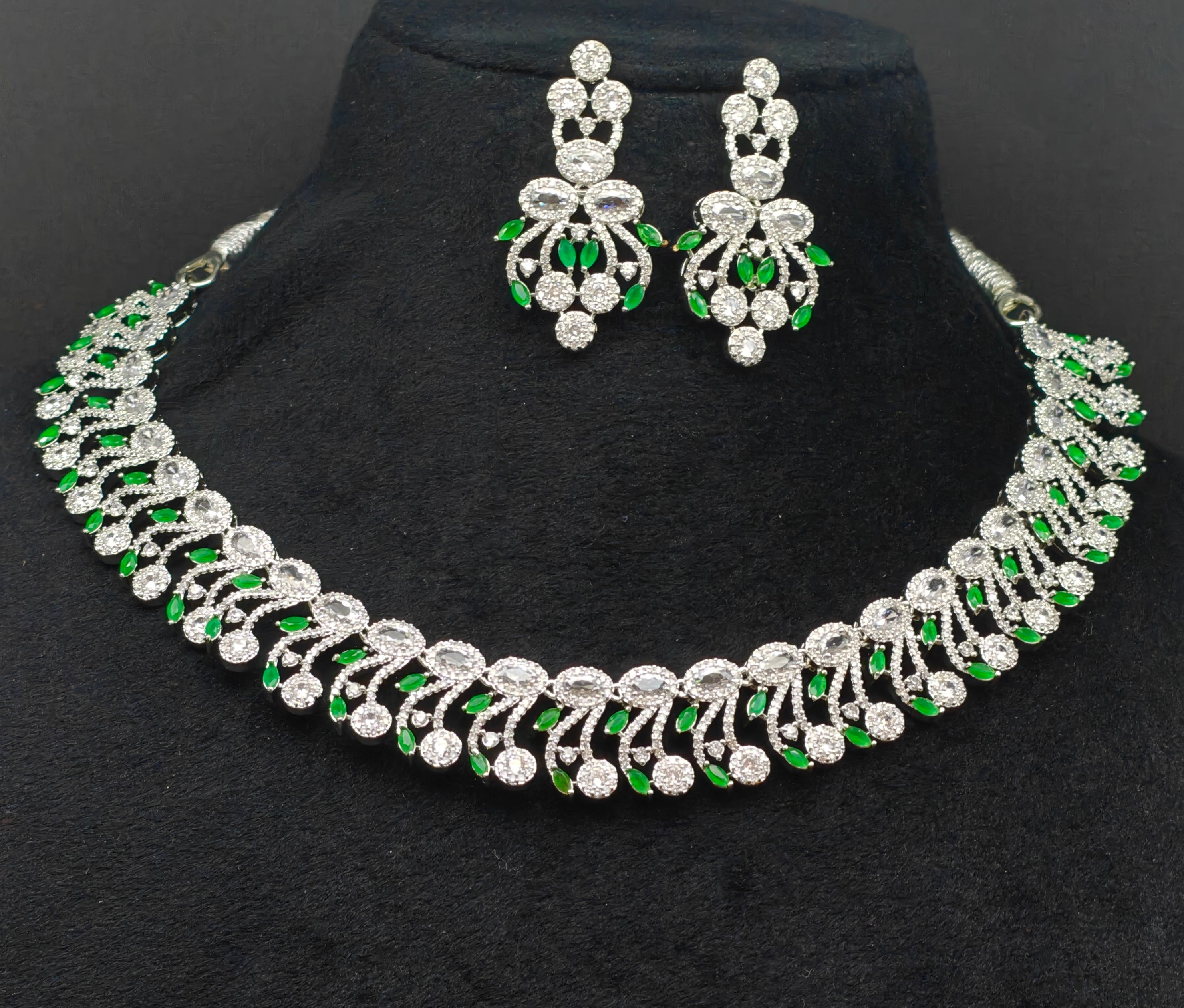 Silver necklace jewellery