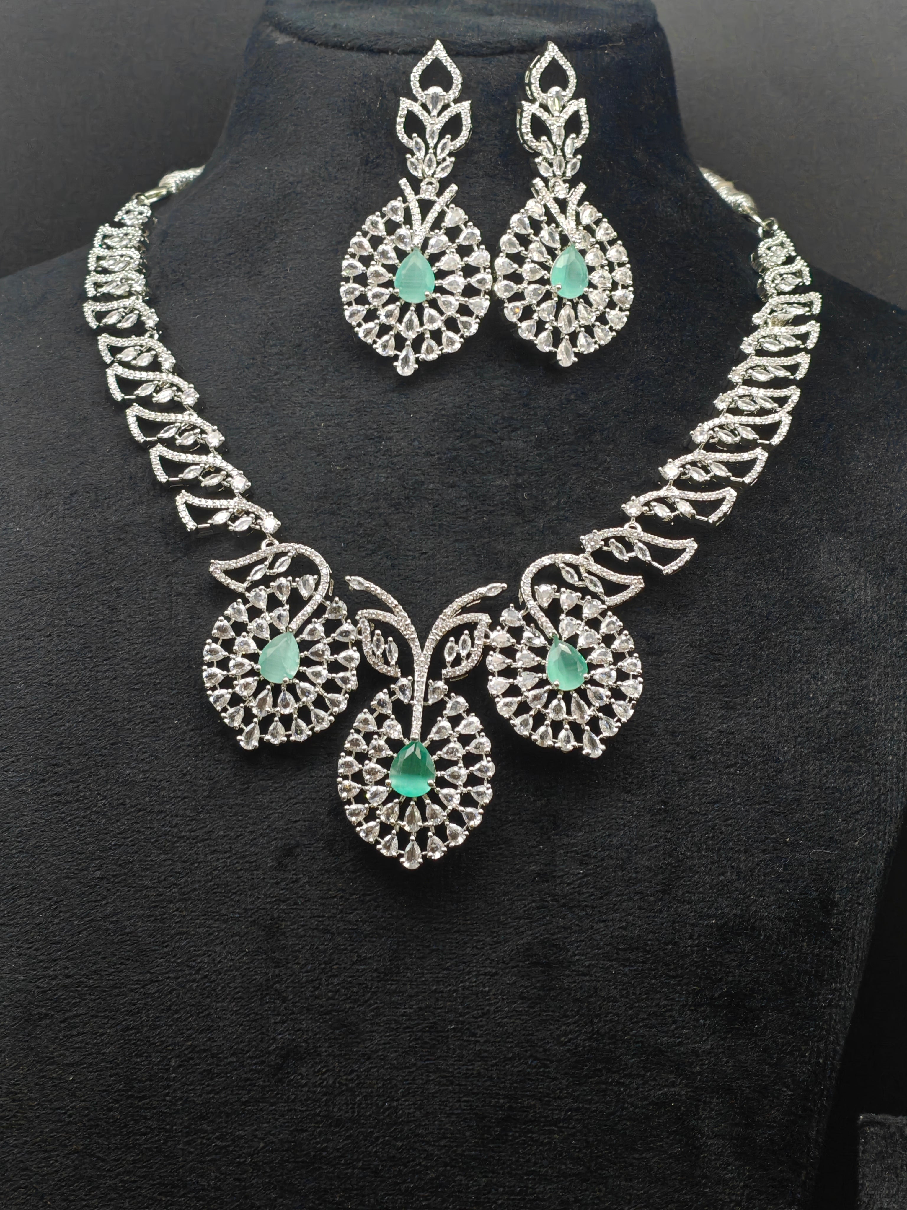 Silver necklace jewellery