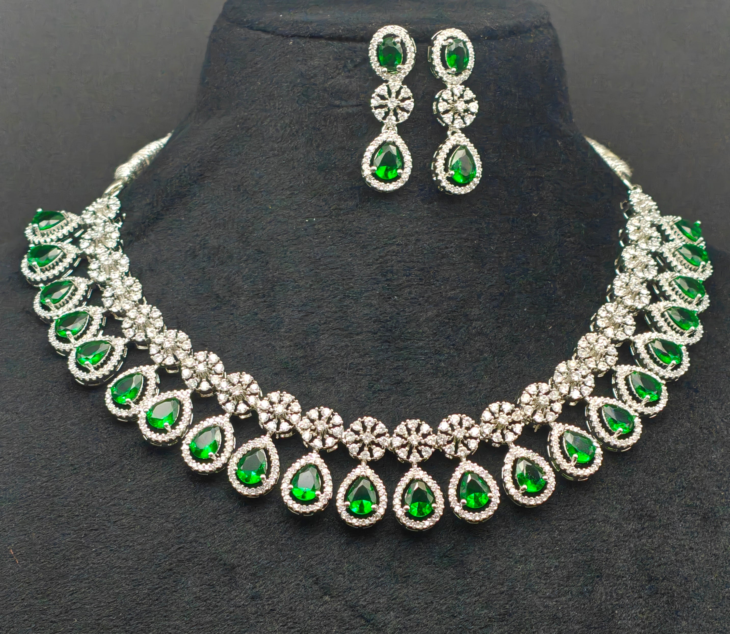 Silver necklace jewellery